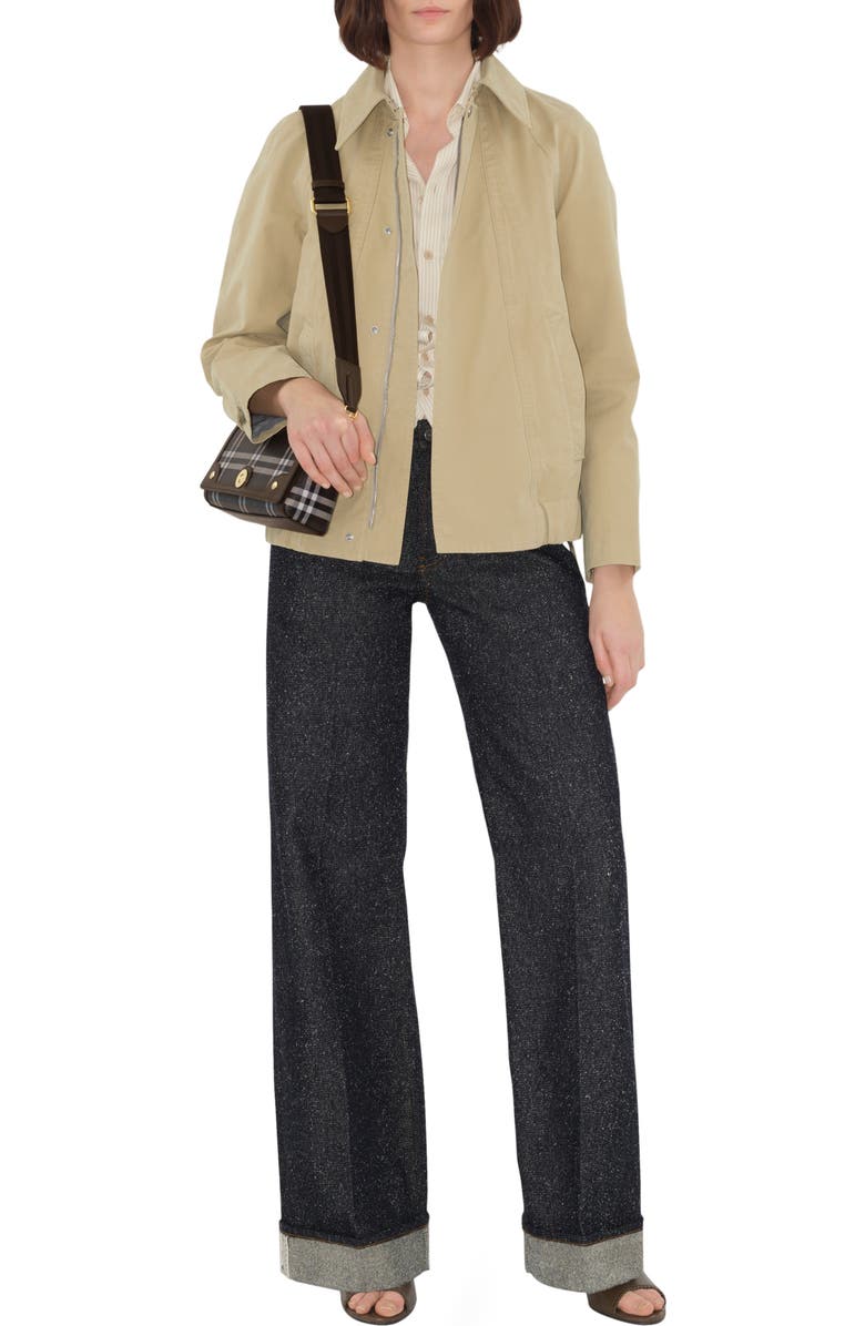 Burberry Top Handle Note Bag, Alternate, color,