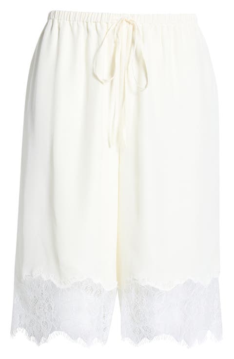 Verano Silk & Lace Shorts