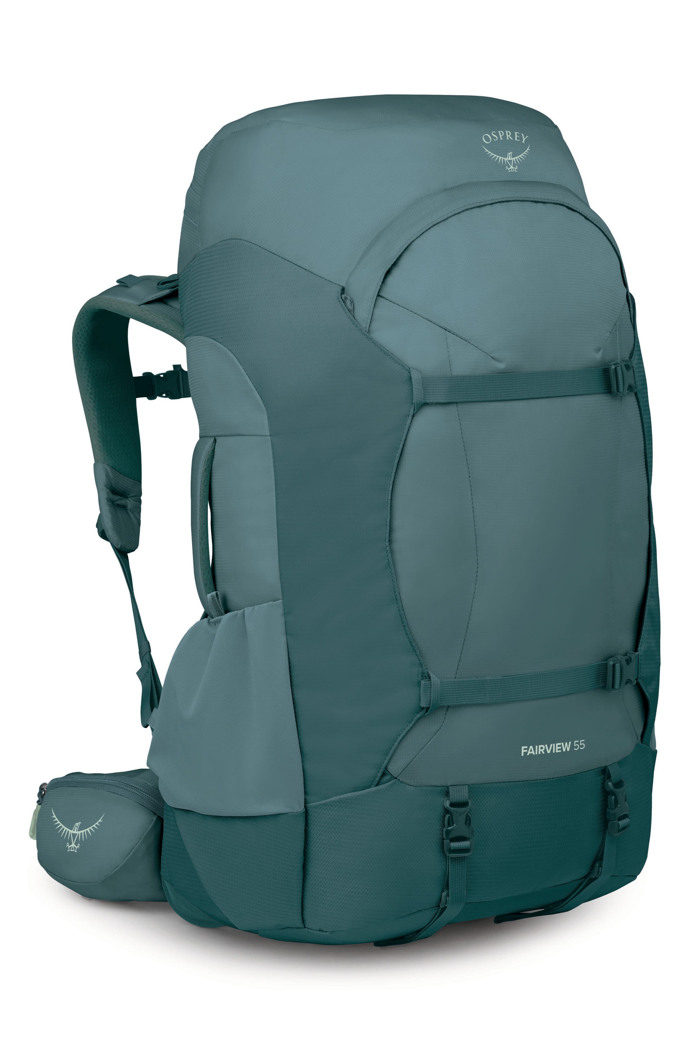 Fairview™ Trek 55-Liter Travel Backpack, Alternate, color, CASCADE BLUE/ TORRENT BLUE