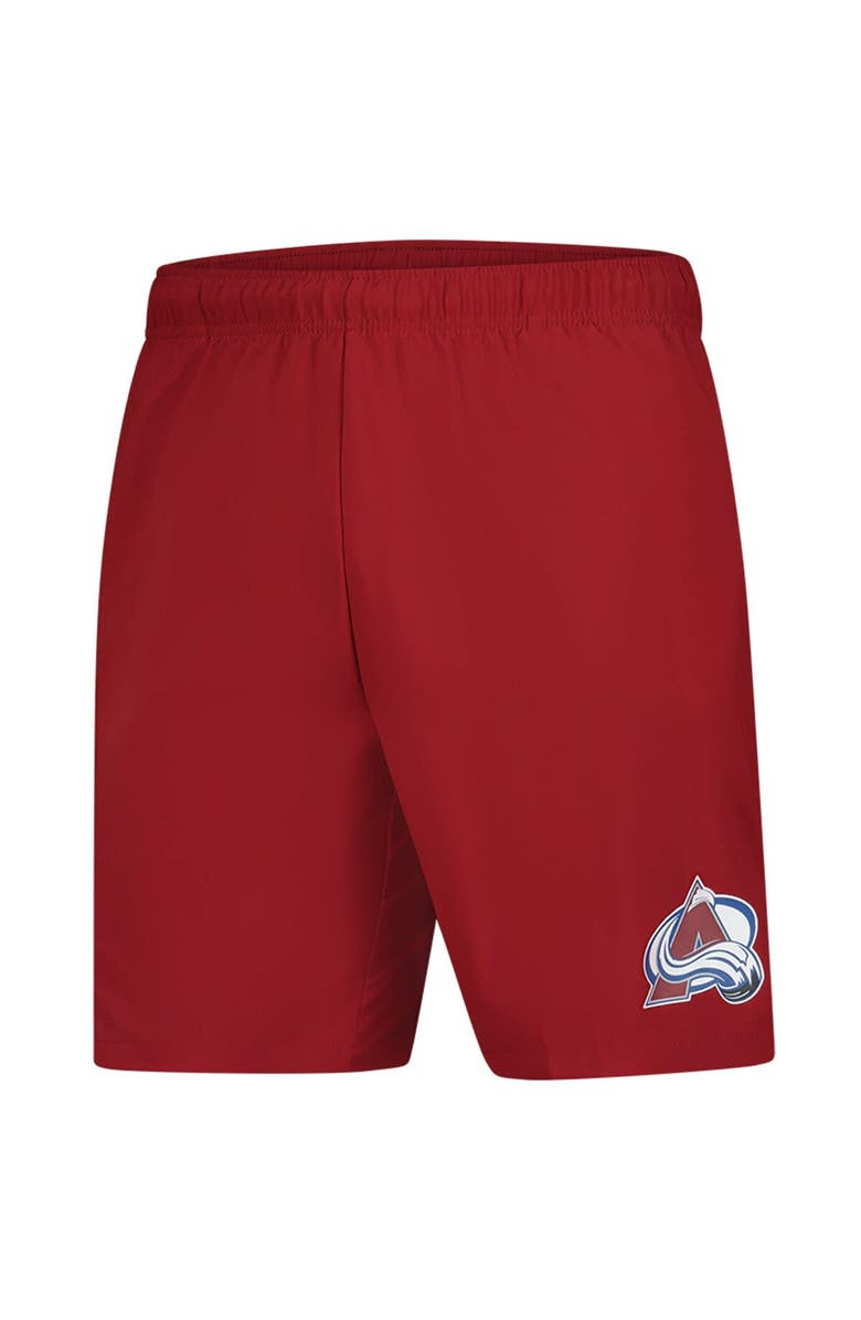 FANATICS Men's Fanatics  Burgundy Colorado Avalanche Tech Training Shorts, Alternate, color, Burgundy