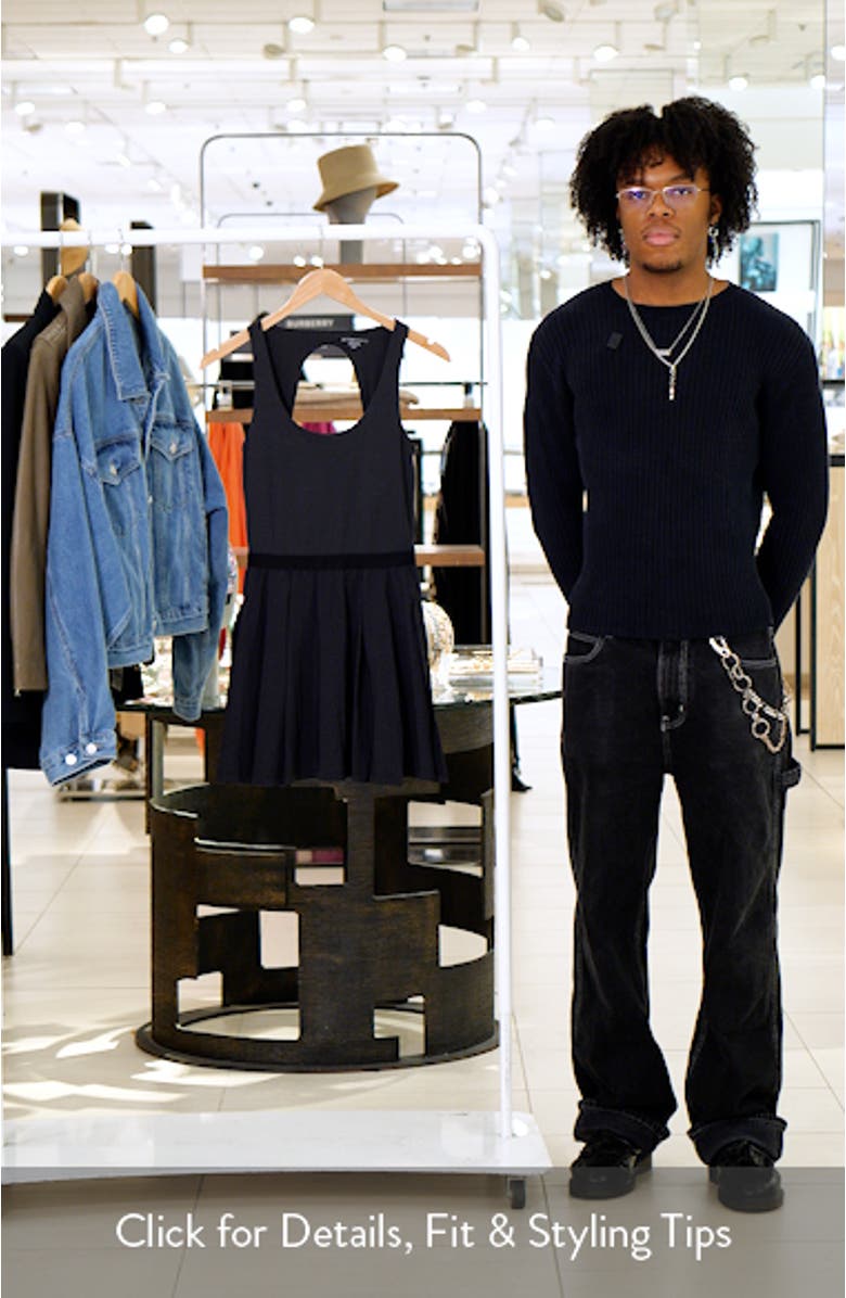 Score Pleated Minidress, sales video thumbnail