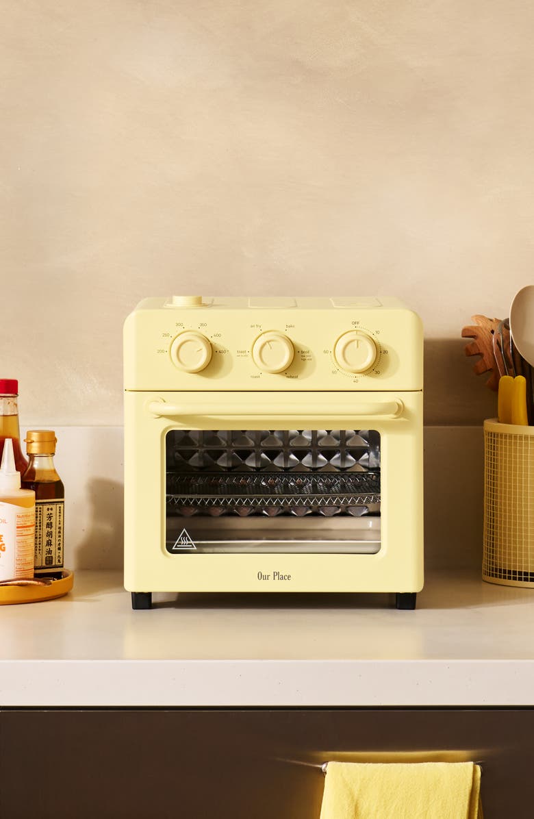 Our Place x Molly Baz Wonder Oven<sup>™</sup> 6-in-1 Air Fryer & Toaster, Alternate, color, Butter Yellow