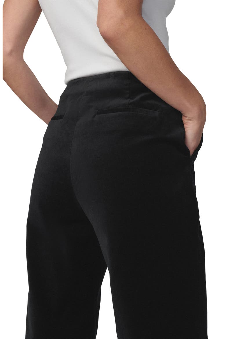The Velveteen Slim Clean Jeans, Alternate, color, BLACK