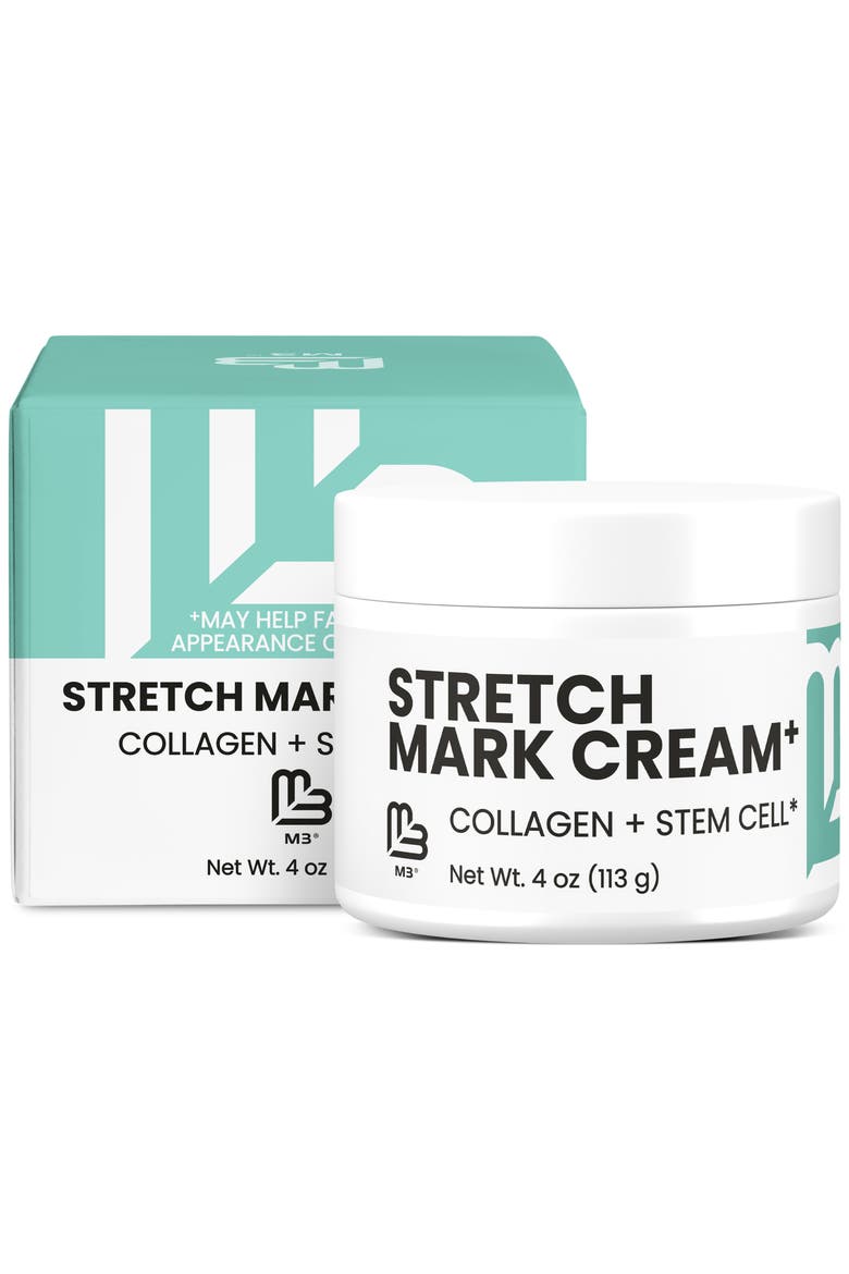 Stretch Mark Cream, 4oz, Main, color, None