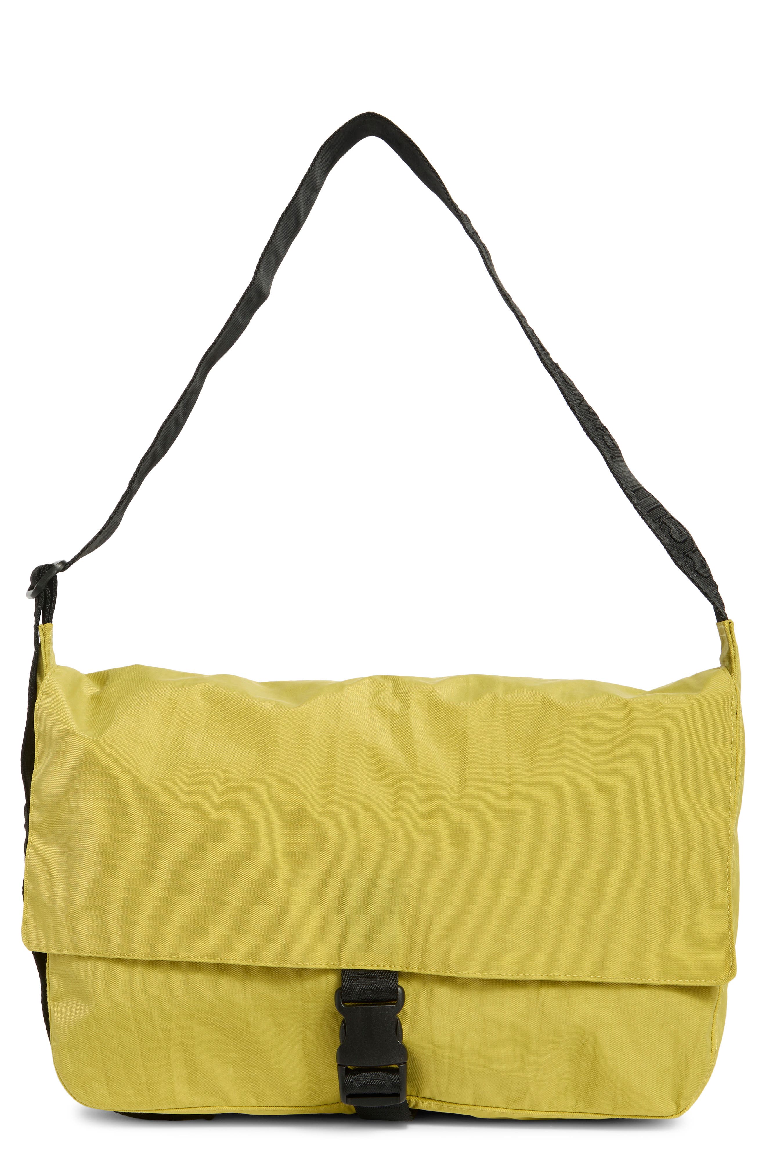 Baggu Recycled Nylon Messenger Bag, Main, color, 