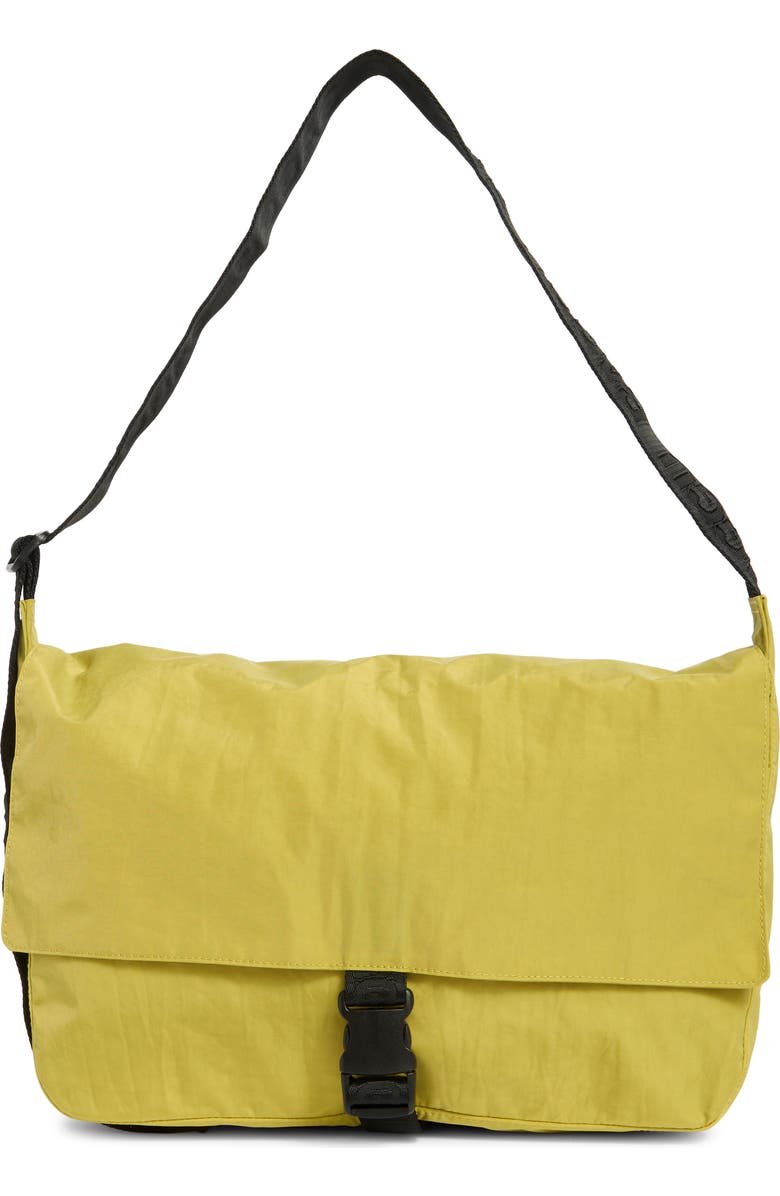 Baggu Recycled Nylon Messenger Bag, Main, color,