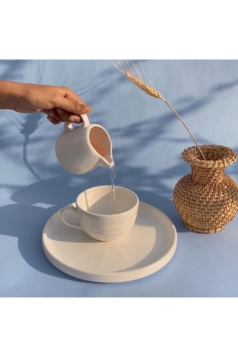 Shibumi Ripple Mug, Alternate, color, Off White