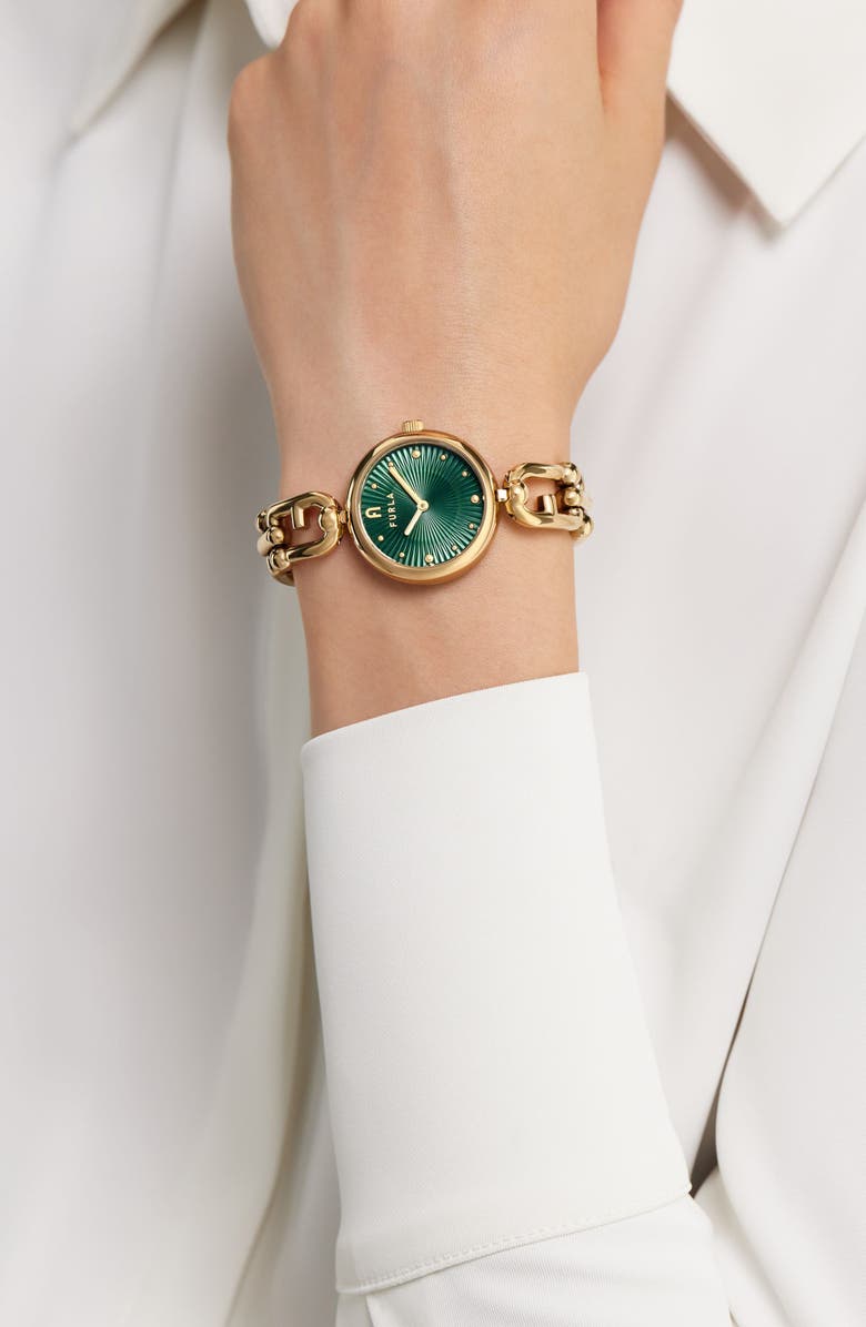 Furla Heritage Bracelet Watch, 28 mm x 6.2 mm, Alternate, color, Gold-Tone