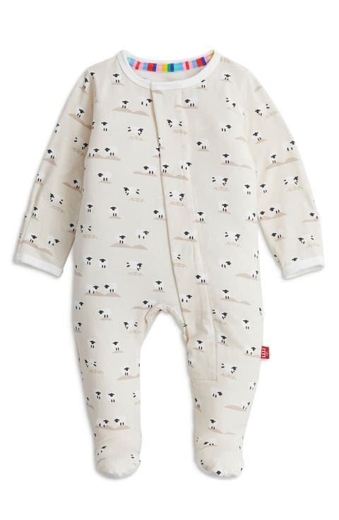 Kids' Baa Baa Baby Modal Blend Footie