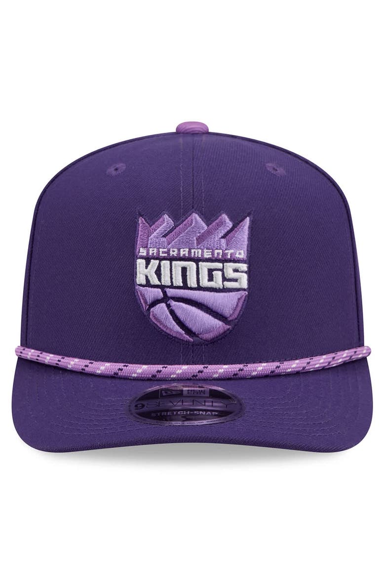 Men's New Era Purple Sacramento Kings 2025/26 City Edition 9SEVENTY Adjustable Hat, Alternate, color, Purple