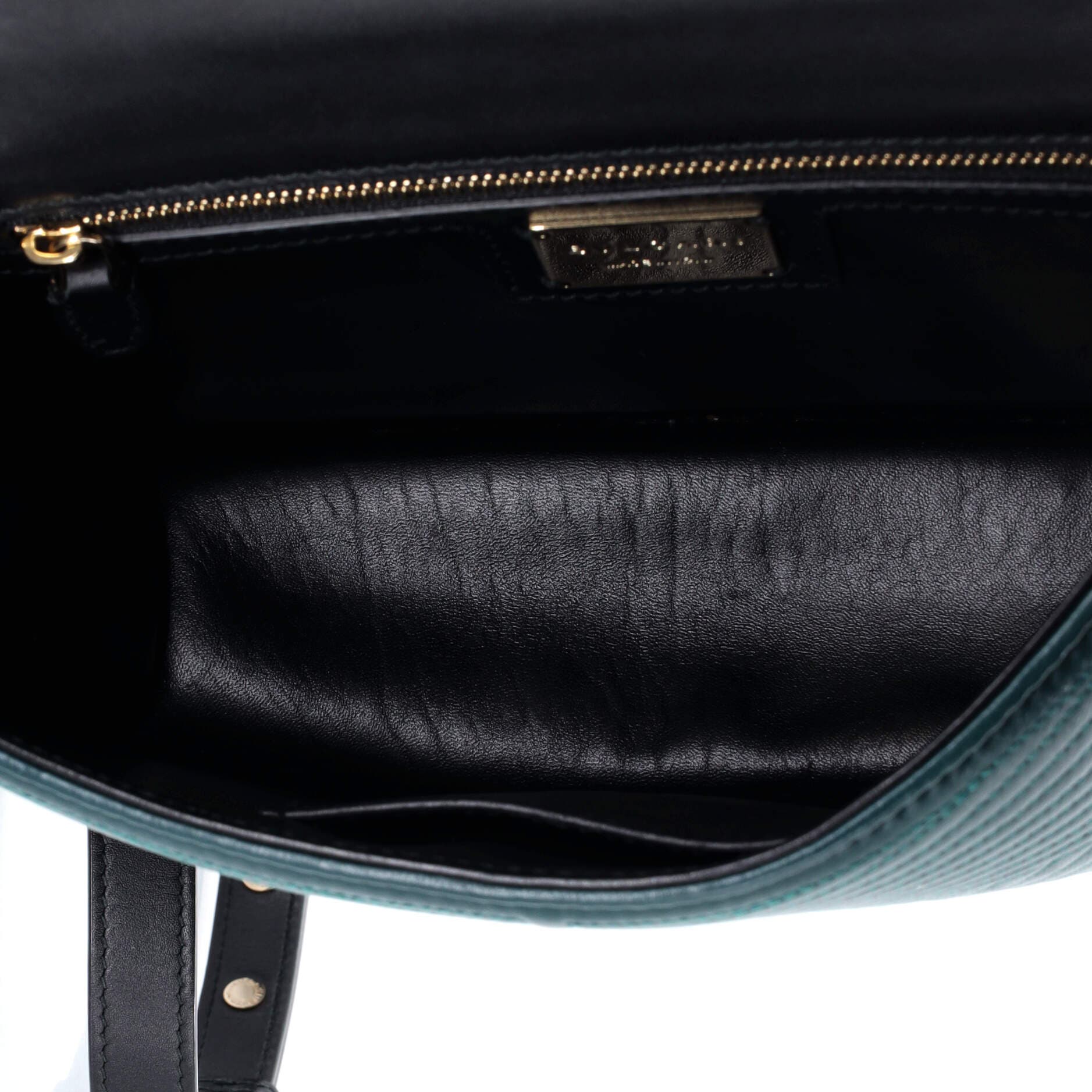 Serpenti Forever Shoulder Bag Quilted Leather Small, Alternate, color, Green