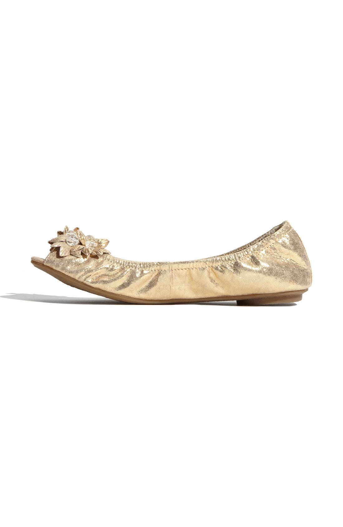 'Burna' Flat, Alternate, color, GOLD