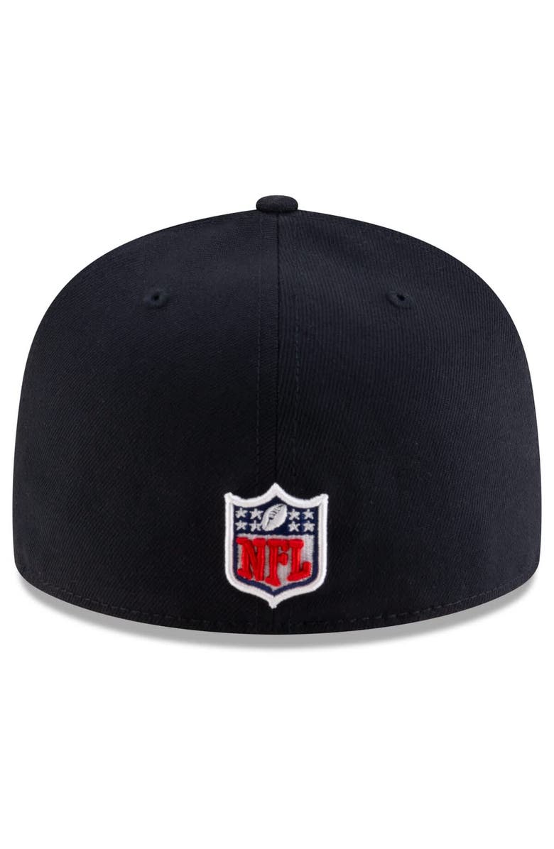 New Era Men's New Era Midnight Blue Los Angeles Rams 2025 Rivalries Collection Sideline Rope 59FIFTY Fitted Hat, Alternate, color, Navy