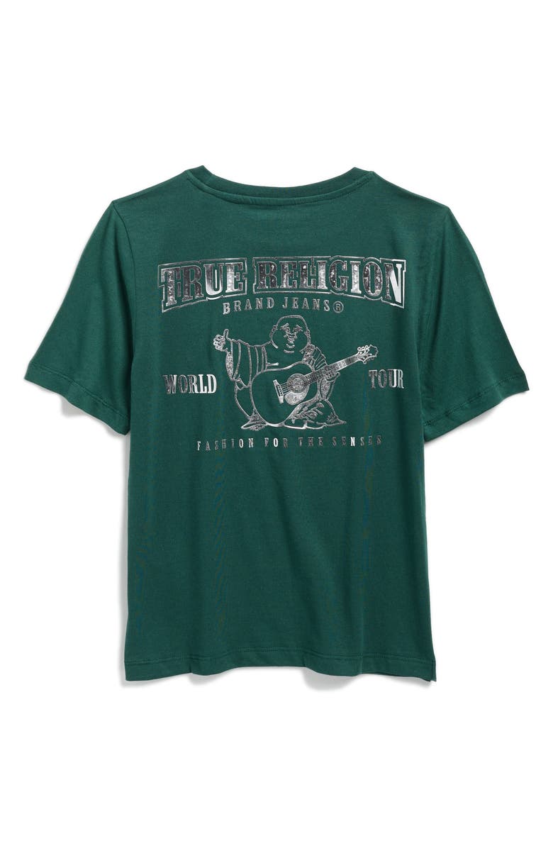 True Religion Kids' Horseshoe Cotton Graphic T-Shirt, Alternate, color, Rafor