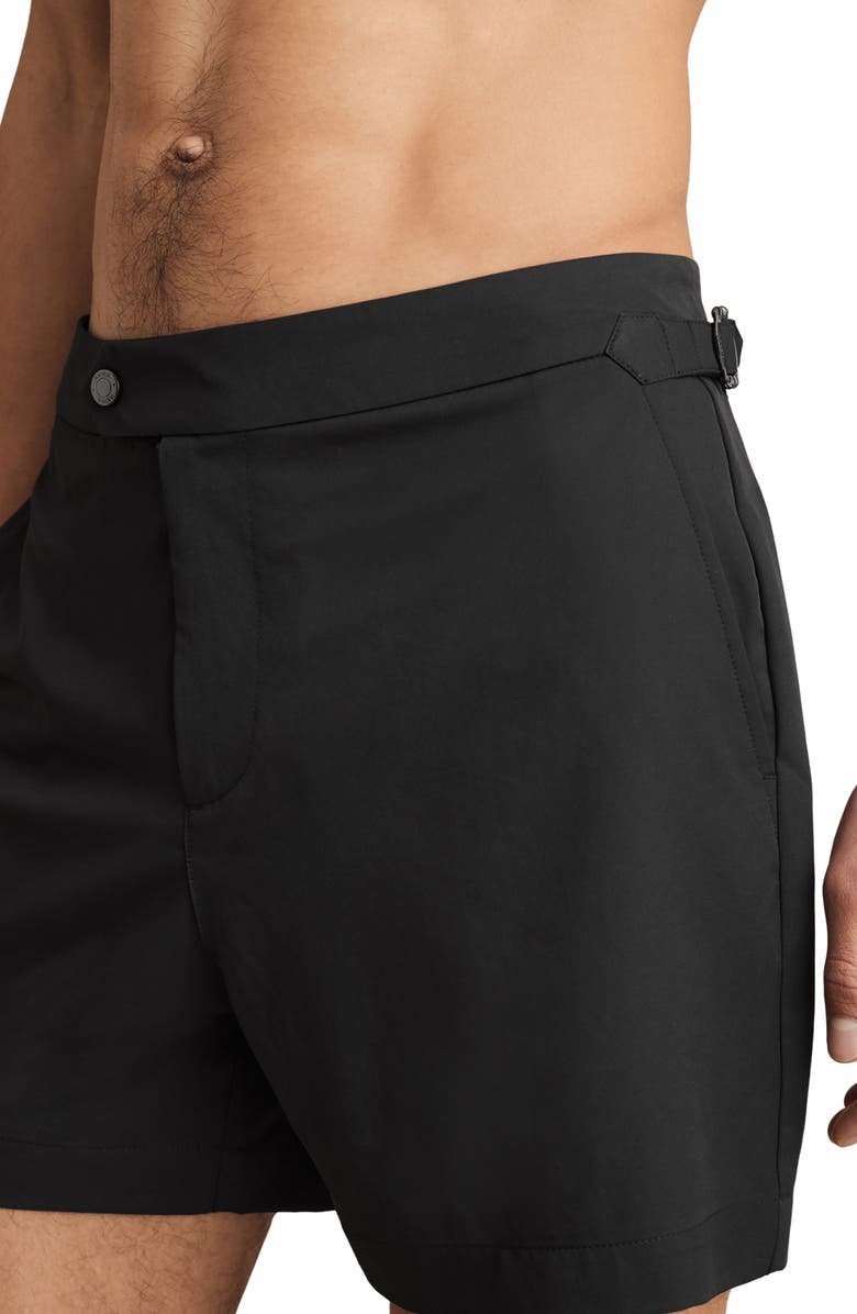 Reiss Sun Swim Trunks, Alternate, color, Black