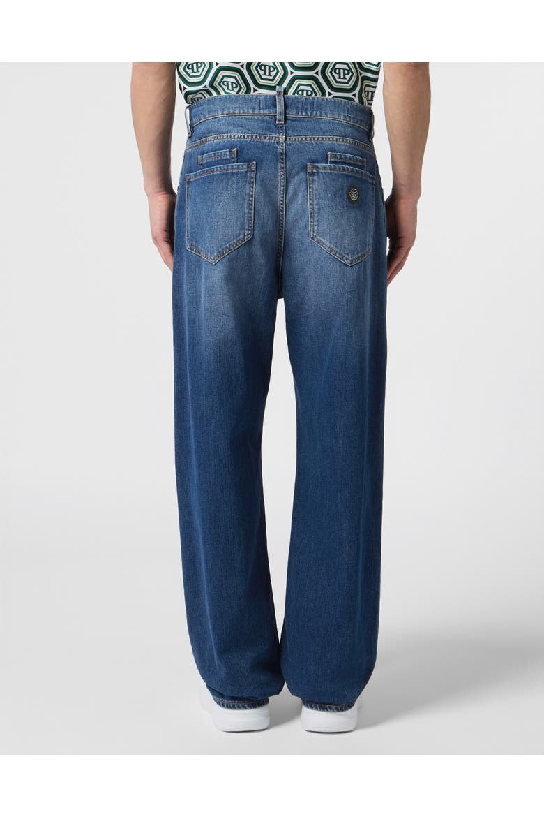 Rockstar Fit Jeans Basic Men, Alternate, color, meridianblue