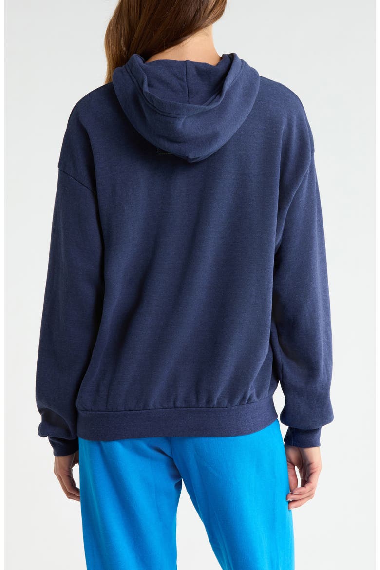 5 Stripe Hoodie, Alternate, color, NAVY