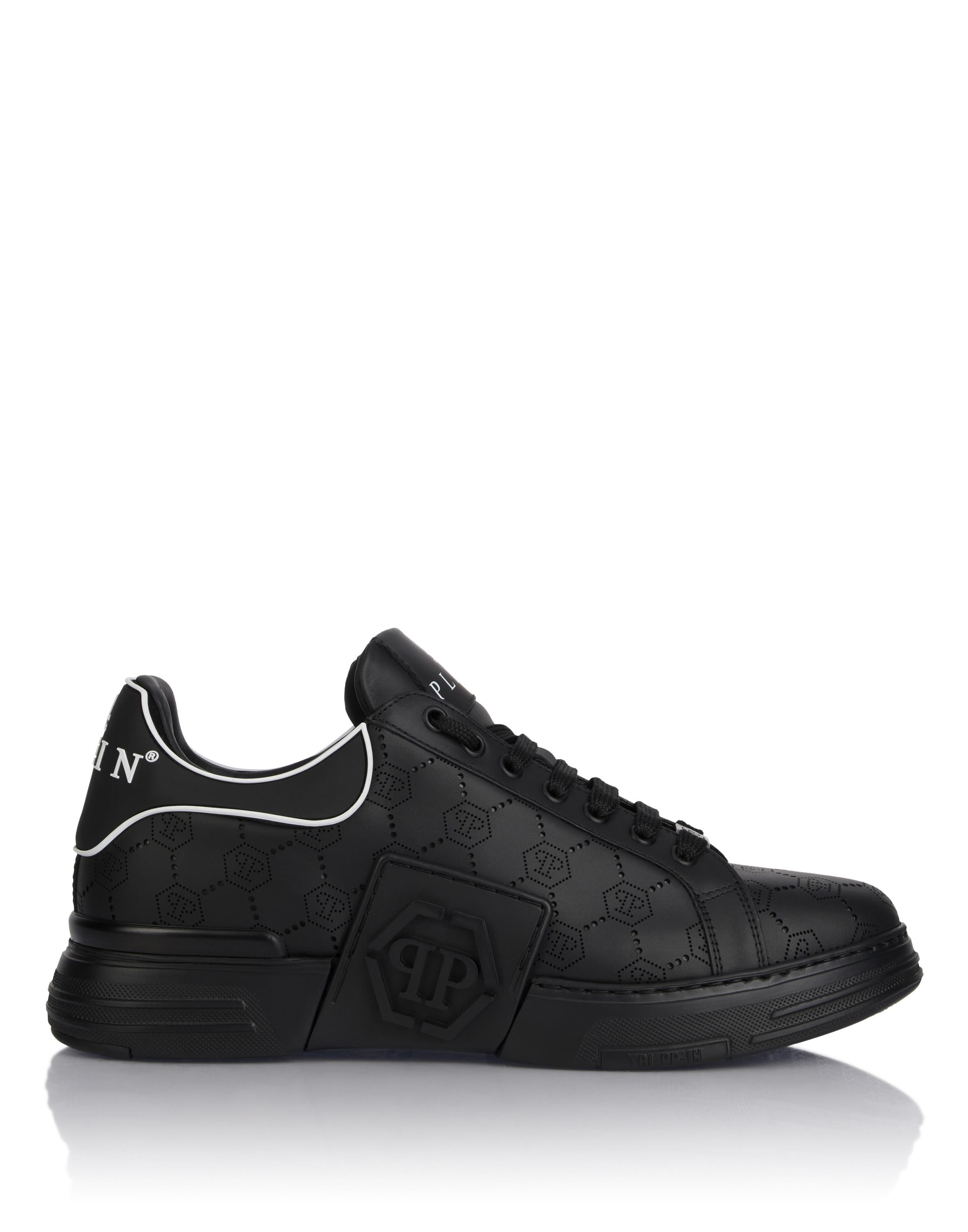 Low Top Sneakers Phantom Monogram Unisex, Alternate, color, black/black