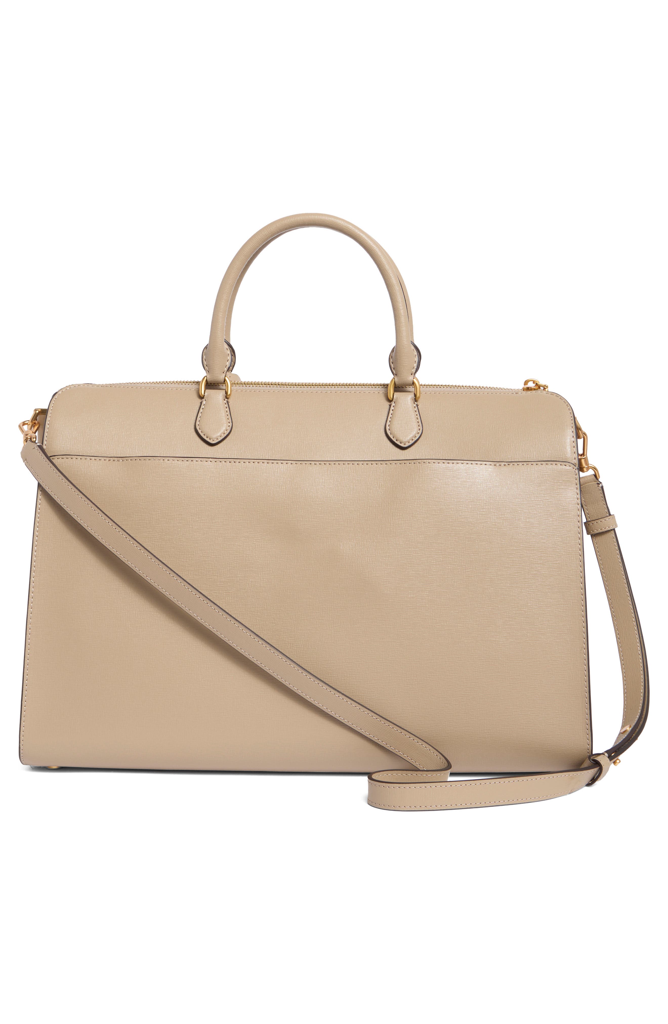 Morgan Saffiano Leather Bag, Alternate, color, TIMELESS TAUPE