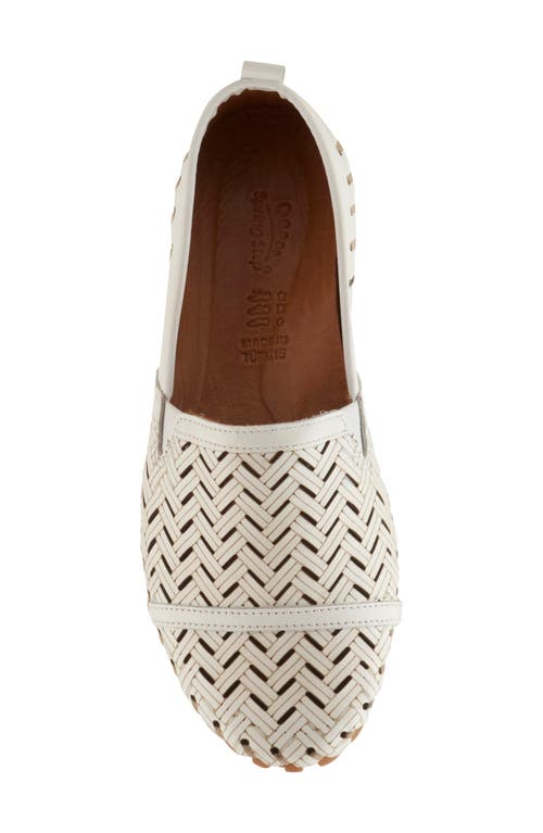 Spring Step Kapri Flat In White