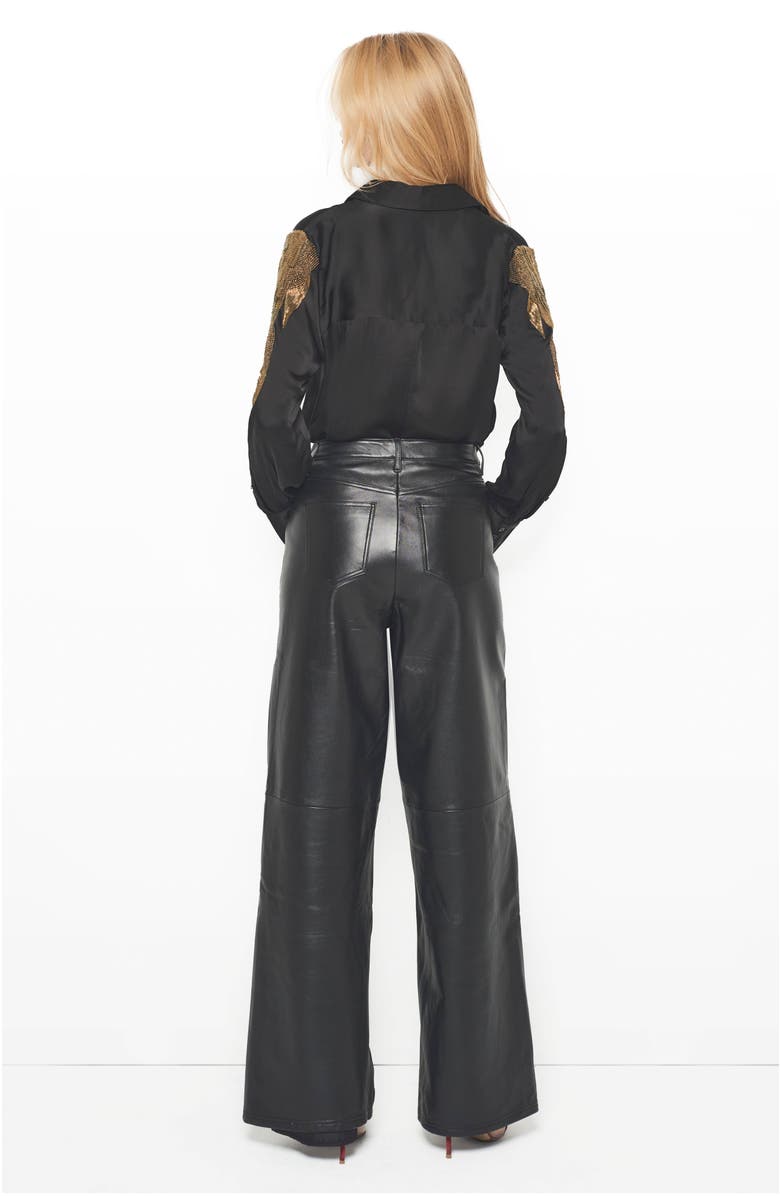 AS by DF Collins Blouse, Alternate, color, Black