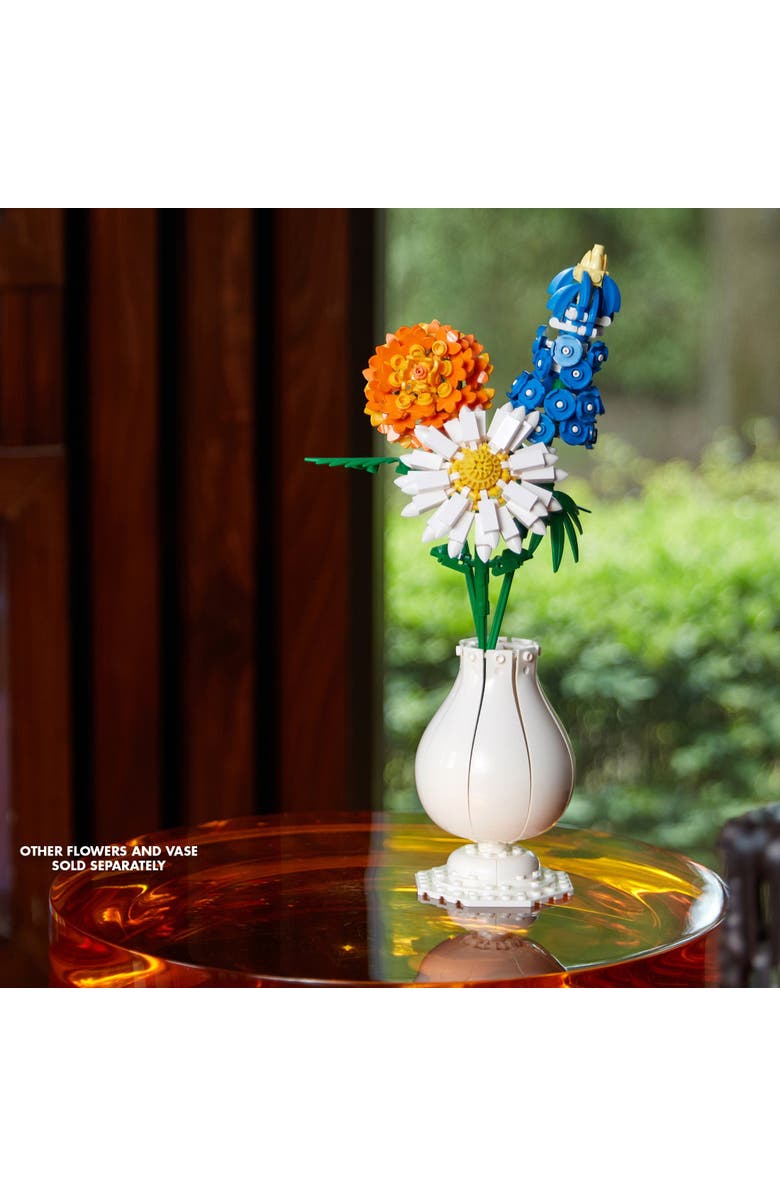 Brickcraft Bricktanicals Marigold Building Set, Alternate, color, Yellow