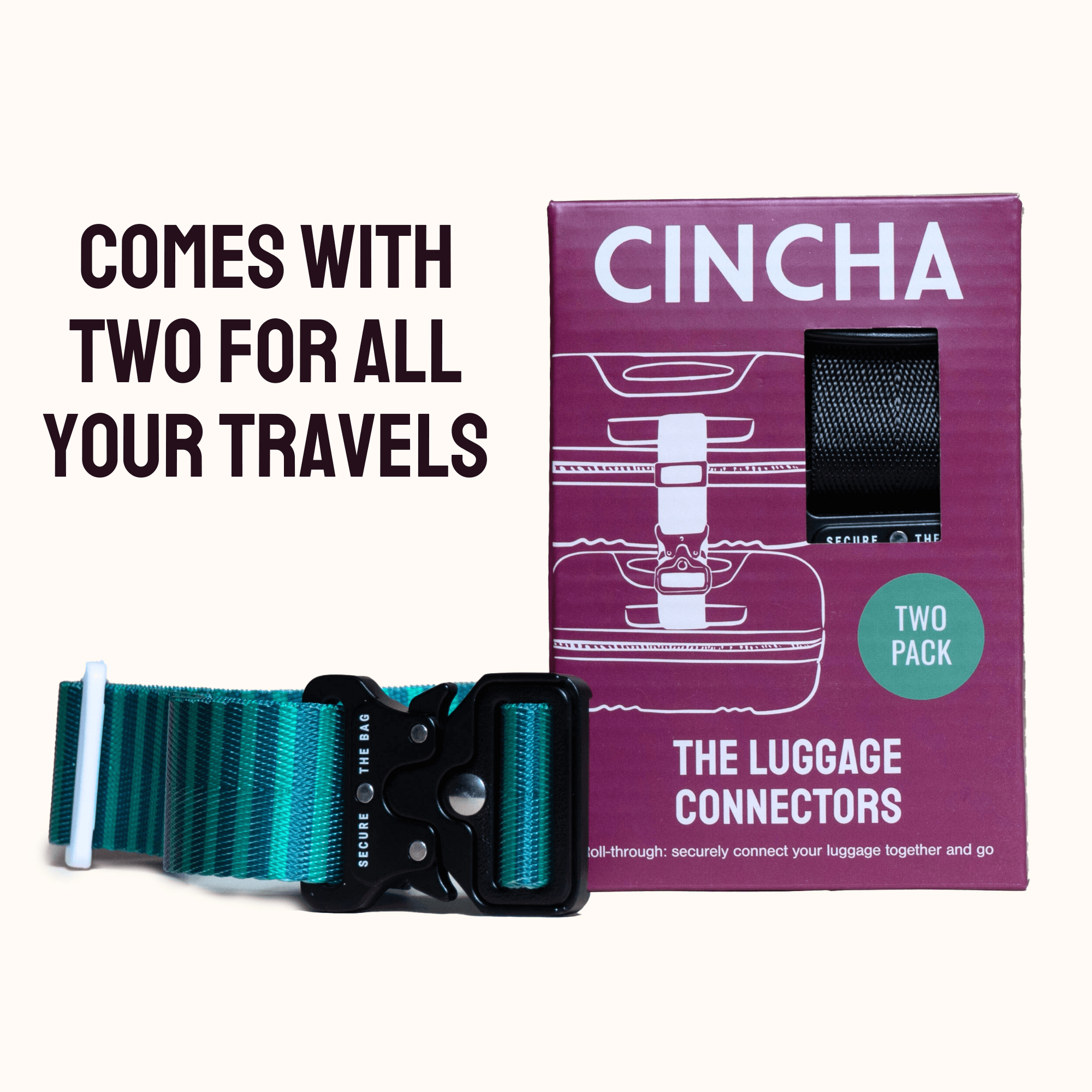 Cincha Luggage Connector, Alternate, color, 