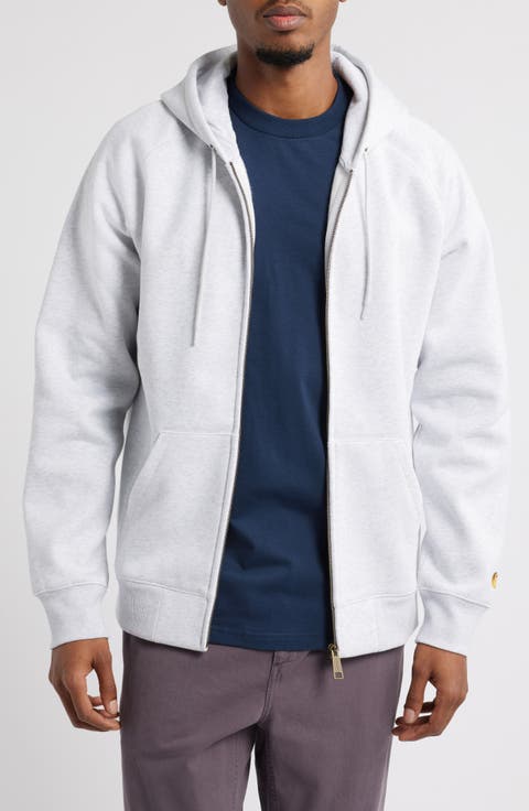 Chase Cotton Blend Zip-Up Hoodie
