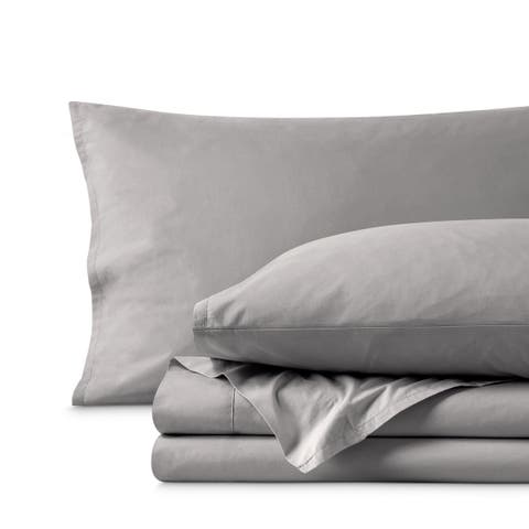 100% Organic Cotton Percale Cooling Sheet Set