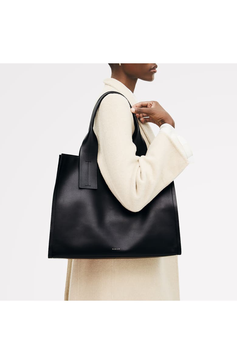 Radley The Strand Large Open Top Shoulder Bag, Alternate, color, Black
