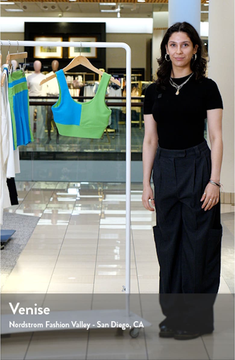 Carina Colorblock Sports Bra, sales video thumbnail