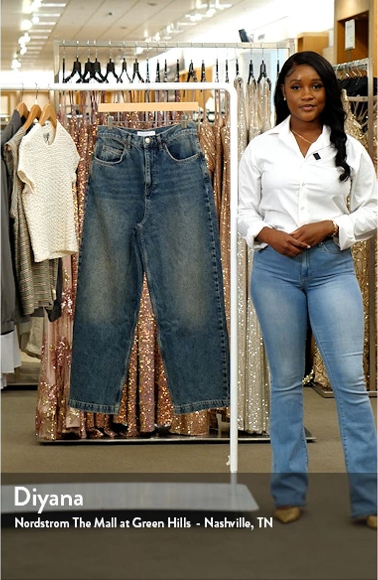 Baggy Straight Leg Jeans, sales video thumbnail