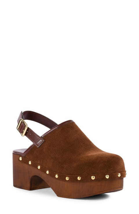 High Expectations Leather Clog