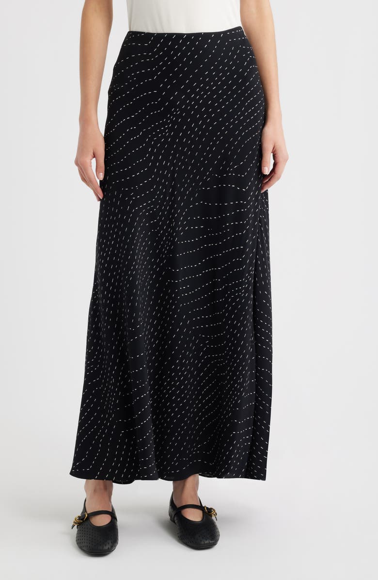rag & bone Wren Print Maxi A-Line Skirt, Main, color,