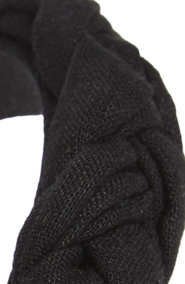 Madewell Skinny Puffy Braided Headband, Alternate, color, 