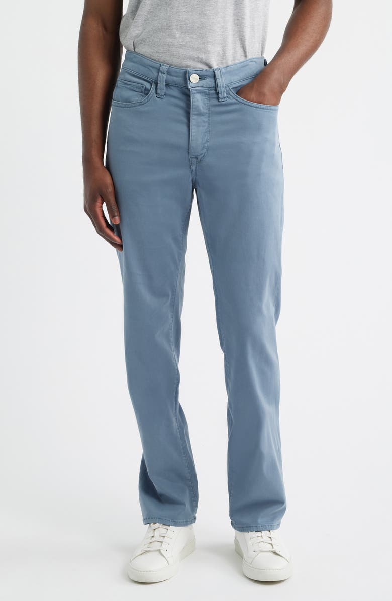 34 Heritage Charisma Relaxed Straight Leg 5-Pocket Pants, Main, color, Flint Stone Twill