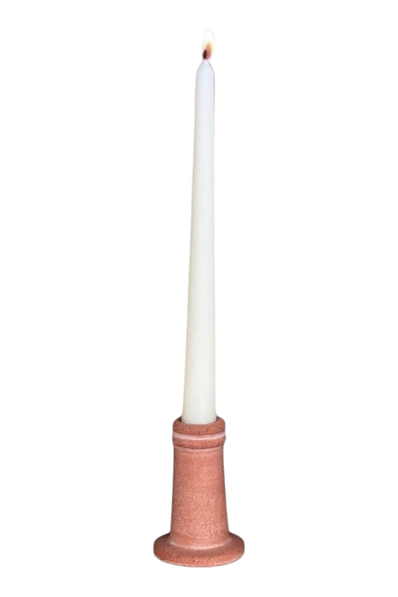 Sara Candle Holder, Main, color, Brown