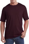 Harbor Bay by DXL Big & Tall Moisture-Wicking Pocket T-Shirt