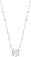 Estella Bartlett Triple Ring Pendant Necklace