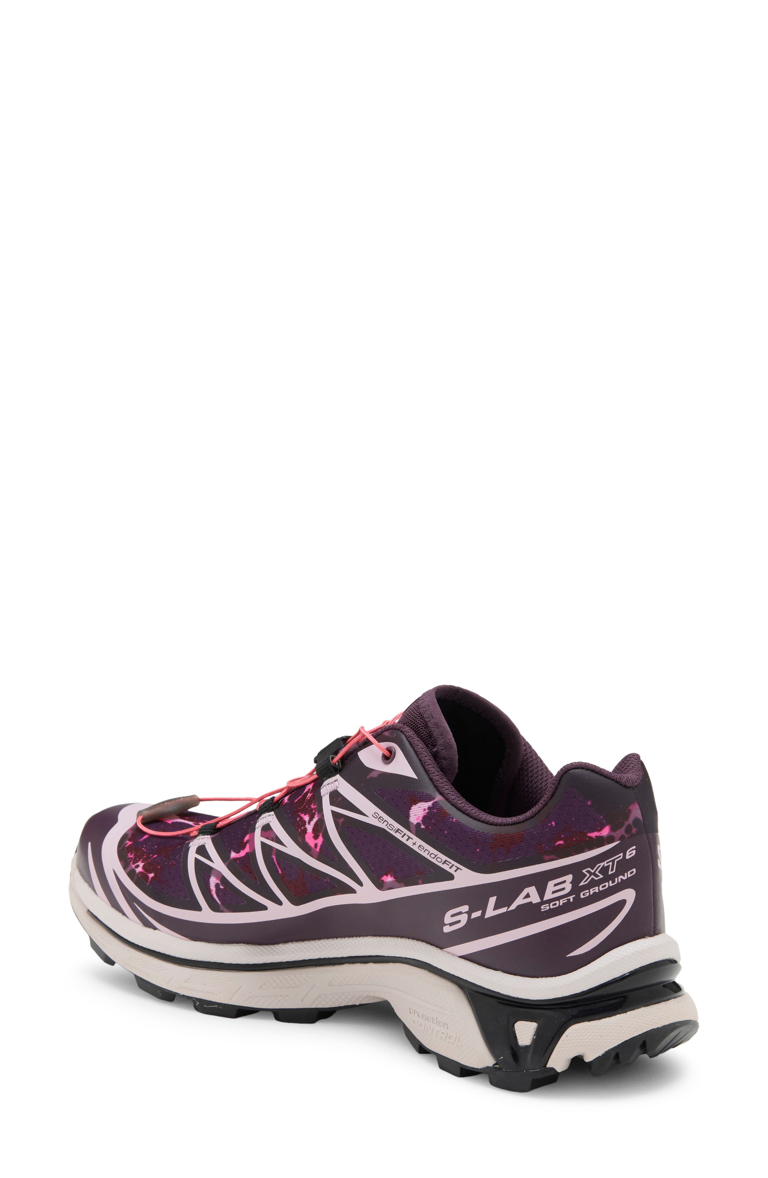 Gender Inclusive XT-6 Stormshade Running Shoe, Alternate, color, PLUM PERFECT