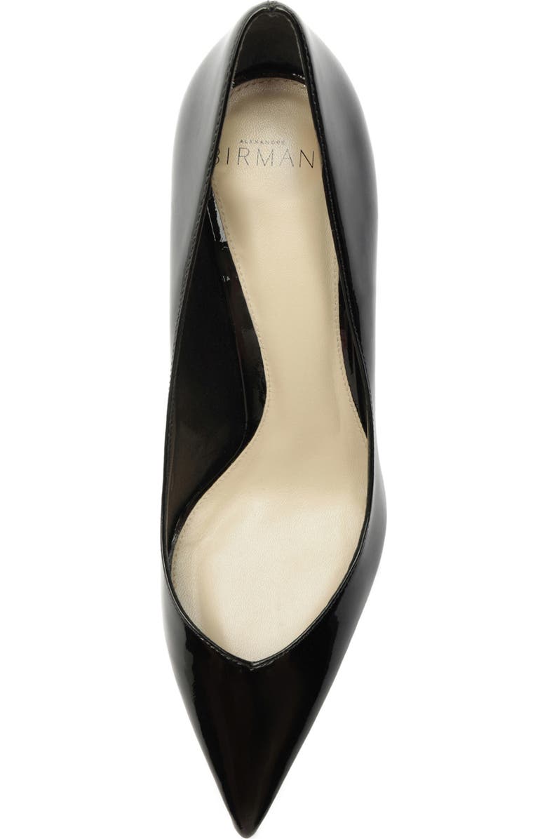 Alexandre Birman Frenchie Pointed Toe Pump, Alternate, color, Black