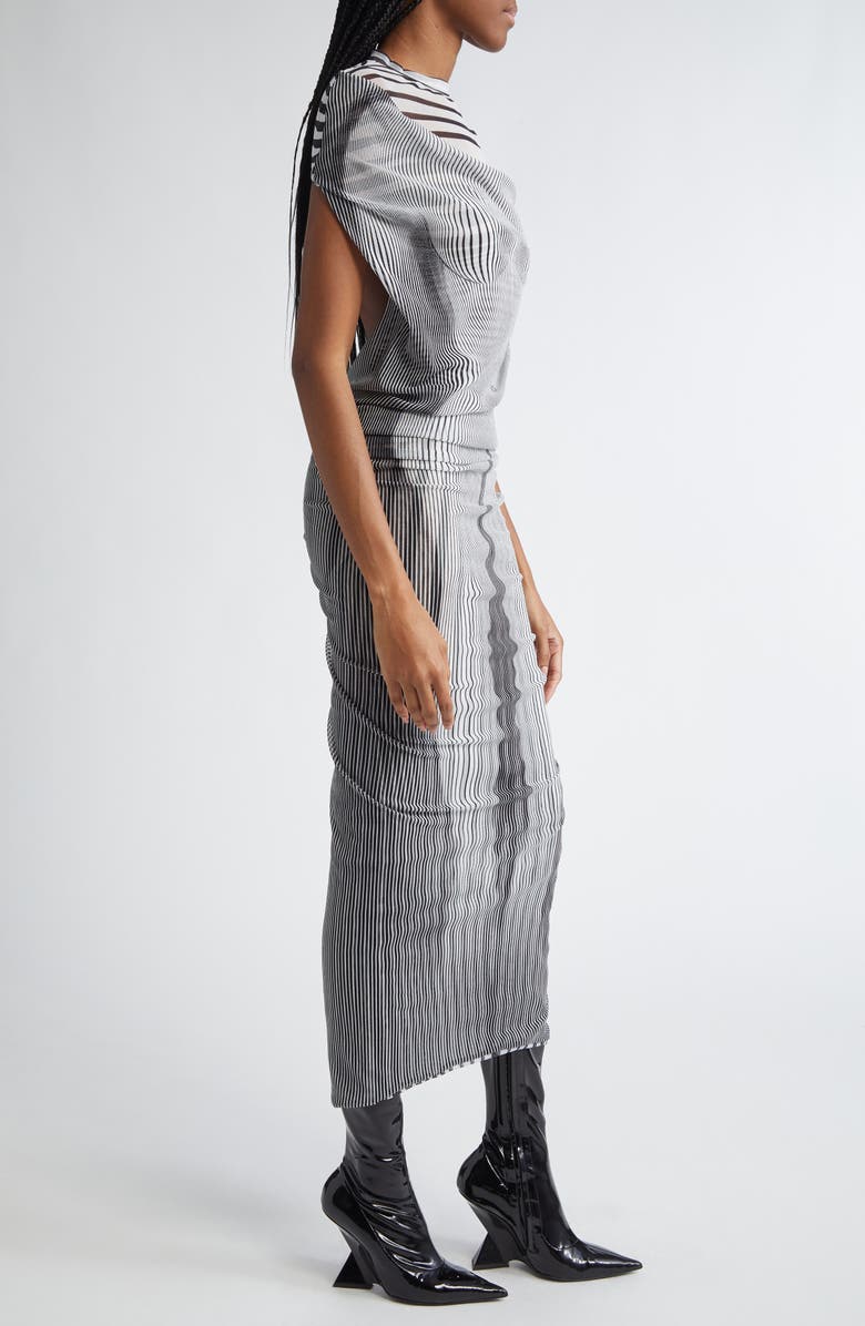 Jean Paul Gaultier The Long Draped Body Morphing Dress, Alternate, color, 