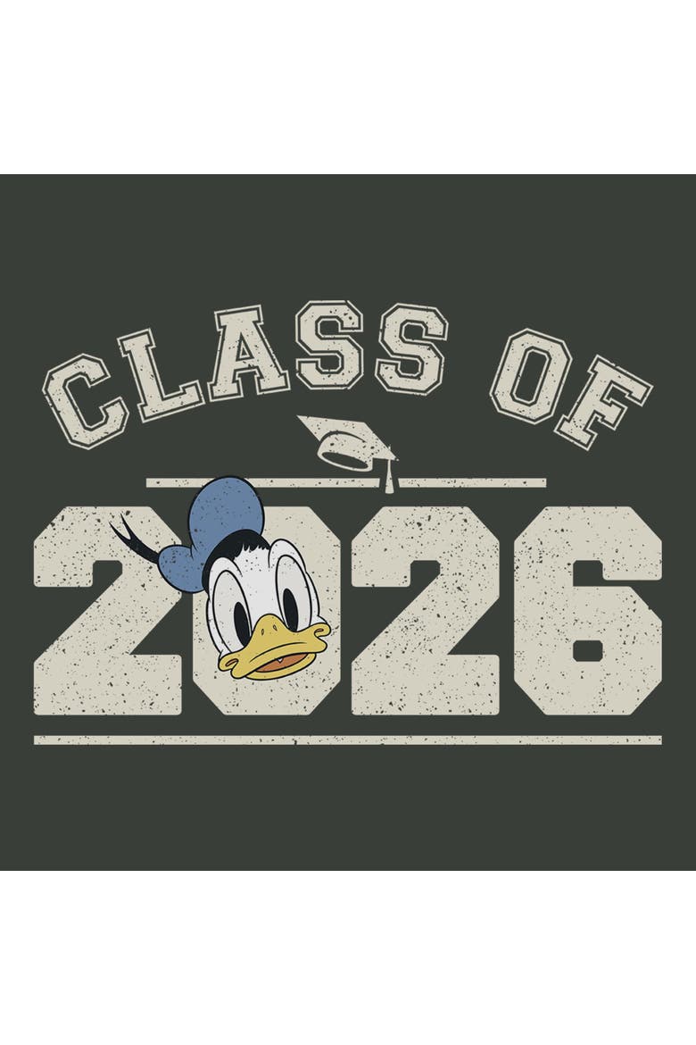 Men's Mickey & Friends Donald Class of 2026  Graphic T-Shirt, Alternate, color, Dark Heather