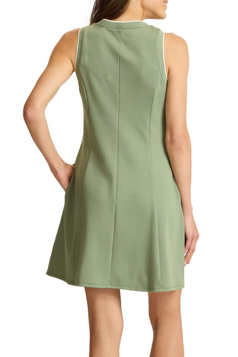 Coastal Club Sleeveless Dress, Alternate, color, DUSTY SAGE