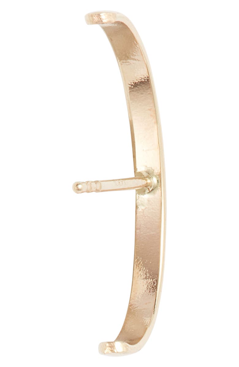 Poppy Finch Single Stud Ear Cuff, Alternate, color, 