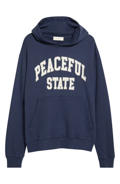 Peaceful Cotton Fleece Hoodie