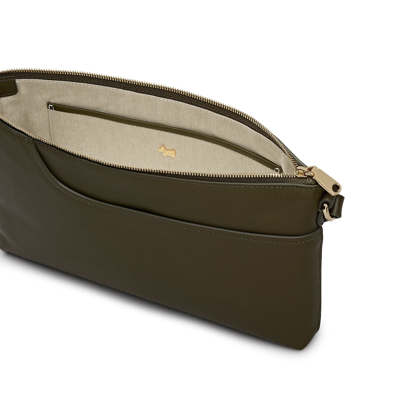 Radley Pockets Medium Ziptop  Crossbody Bag, Alternate, color, Pine Needle