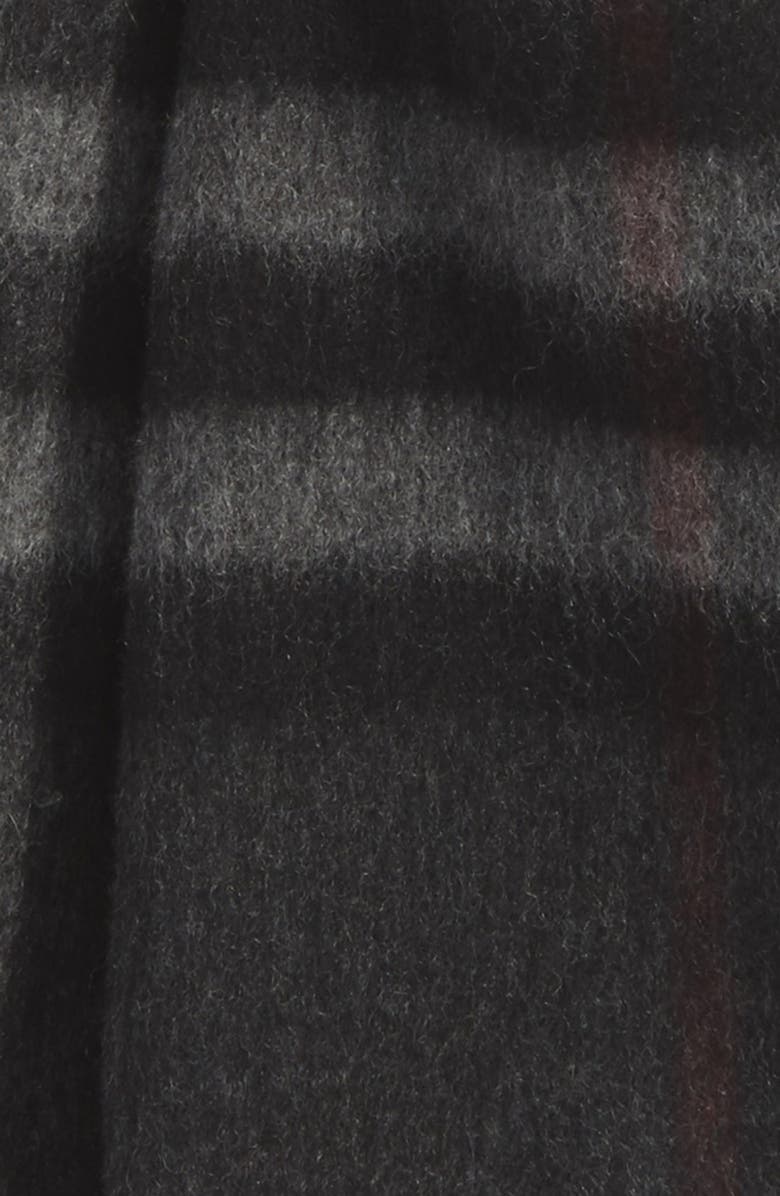 Burberry Heritage Check Cashmere Scarf, Alternate, color,