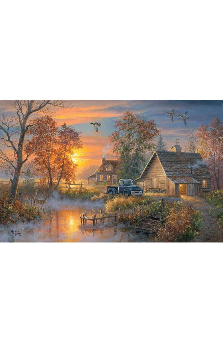 Sunsout Misty Evening 1000 piece Jigsaw Puzzle for Adults, Alternate, color, Multicolor