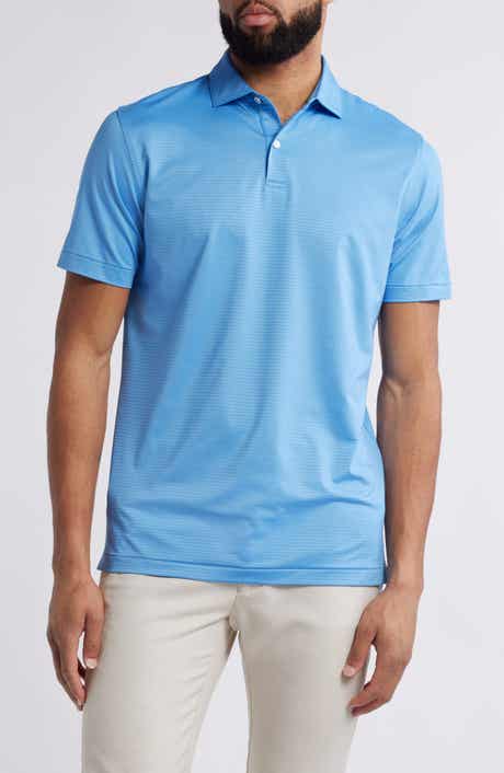 Peter Millar Empire Stripe Performance Jersey Polo